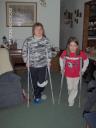 Two on Crutches