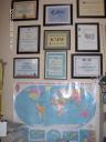 World Map and Awards