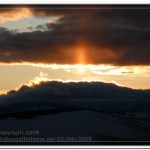 A Beautiful Montana Sunset Near White Sulfur Springs Montana