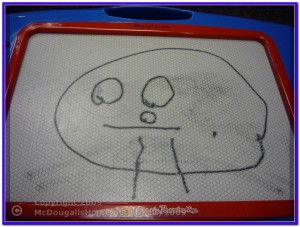J.J.'s Drawing On The Magna Doodle